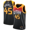 Donovan Mitchell Utah Jazz Nike 2021/22 Swingman Player Jersey Black Unique City Edition Perfect for Game Day