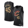 Donovan Premium Mitchell Cleveland Cavaliers Jordan Brand Unisex Swingman Jersey Statement Edition Black for Basketball Enthusiasts