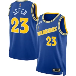 Draymond Green Chic Golden State Warriors Nike Swingman Jersey Classic Edition Blue Perfect for Game Day