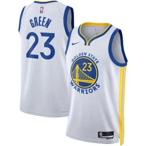 Draymond Green Golden Chic State Warriors Nike Unisex Swingman Jersey Association Edition White/Royal Ideal for Collectors
