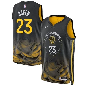 Draymond Green Golden State Warriors Nike Unisex 2022/23 Swingman Jersey City Edition Black Premium Must - Have for Jerseys Lovers
