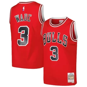 Dwyane Gorgeous Wade Chicago Bulls 2016/17 Hardwood Classics Swingman Jersey Red Perfect for Game Day