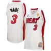 Dwyane Wade Miami Heat 2005 06 Authentic Player Jersey White Eye - catching Must - Have for Jerseys Lovers