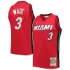 Dwyane Wade Miami Heat Big & Tall Hardwood Classics 2005/06 Swingman Fabulous Jersey Red Ideal for Collectors