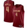 Evan Mobley Cleveland Cavaliers Nike Unisex Swingman Jersey Icon Edition Wine Gorgeous Great for Fans