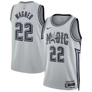 Franz Wagner Orlando Chic Magic Nike Unisex 2024/25 Swingman Player Jersey City Edition Silver Ideal for Collectors