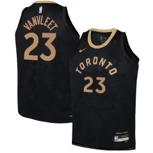 Fred Gorgeous VanVleet Toronto Raptors Nike Youth 2022/23 Swingman Jersey City Edition Black Perfect for Game Day