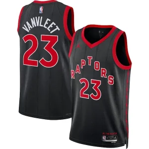 Fred VanVleet Toronto Raptors Jordan Brand Unisex Swingman Jersey Statement Edition Black Stylish Perfect for Game Day