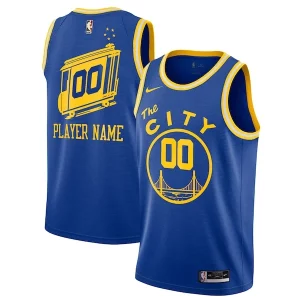 Golden Premium State Warriors Nike 2020/21 Hardwood Classics Swingman Custom Jersey Blue Ideal for Collectors