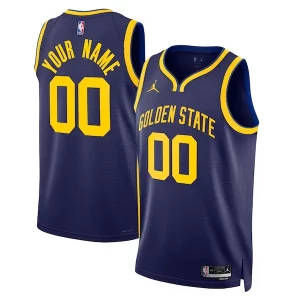 Golden State Trendy Warriors Jordan Brand Unisex 2022/23 Swingman Custom Jersey Statement Edition Blue Perfect for Game Day