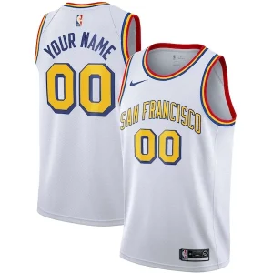 Golden State Warriors Nike Unisex 2019/20 Custom Swingman Jersey White Classic Edition Fabulous Perfect for Game Day