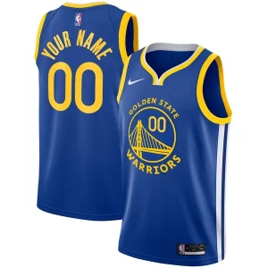 Golden State Warriors Nike Unisex 2019/20 Unique Custom Swingman Jersey Royal Icon Edition Must - Have for Jerseys Lovers