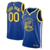 Golden State Warriors Nike Unisex Swingman Custom Jersey Royal Icon Edition Stylish Perfect for Game Day