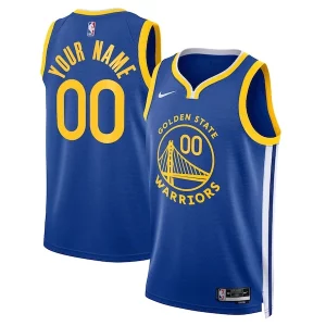 Golden State Warriors Nike Unisex Swingman Custom Jersey Royal Icon Edition Stylish Perfect for Game Day