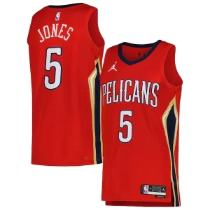 Herbert Jones New Orleans Pelicans Jordan Brand Unisex Swingman Jersey Gorgeous Statement Edition Red Ideal for Collectors