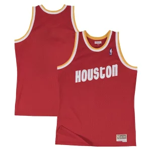 Houston Elegant Rockets 1996 97 Hardwood Classics Swingman Jersey Red Ideal for Collectors
