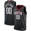 Houston Rockets Nike Swingman Custom Jersey Eye - catching Black Statement Edition for Basketball Enthusiasts