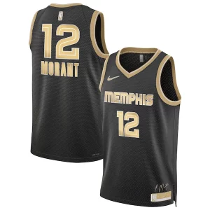 Ja Morant Memphis Grizzlies Unique Nike Unisex Select Series Swingman Jersey聽鈥?Black Must - Have for Jerseys Lovers