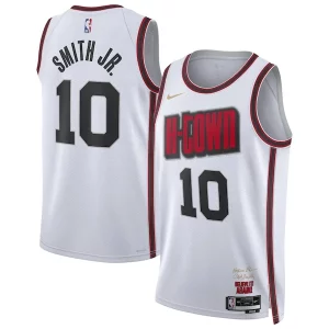 Jabari Smith Jr. Houston Unique Rockets Nike Unisex 2024/25 Swingman Player Jersey City Edition White Must - Have for Jerseys Lovers