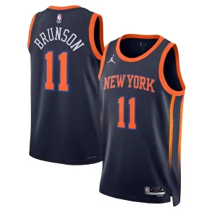 Jalen Brunson New York Knicks Jordan Brand Unisex Swingman Player Jersey Statement Edition Navy Unique Ideal for Collectors