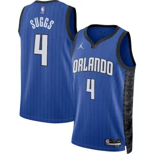 Jalen Elegant Suggs Orlando Magic Jordan Brand Unisex Swingman Jersey Statement Edition Blue Must - Have for Jerseys Lovers