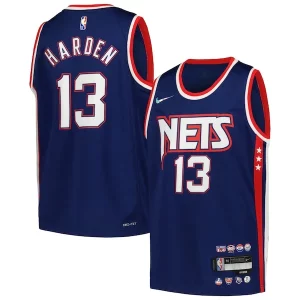 James Harden Brooklyn Nets Nike Youth Unique Swingman Jersey City Edition Navy Perfect for Game Day