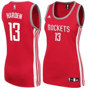 James Harden Houston Rockets adidas Women's Replica Jersey Red Stylish for Basketball Enthusiasts