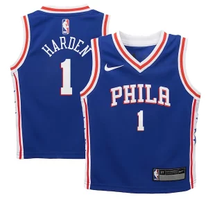 James Harden Philadelphia 76ers Nike Preschool Eye - catching Swingman Player Jersey Icon Edition Royal for Basketball Enthusiasts