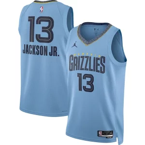 Jaren Jackson Fabulous Jr. Memphis Grizzlies Jordan Brand Unisex Swingman Jersey Statement Edition Light Blue Ideal for Collectors