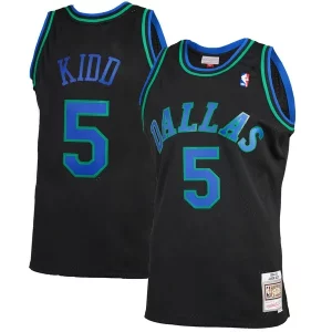 Jason Kidd Dallas Mavericks 1994/95 Hardwood Classics Trendy Reload 2.0 Swingman Jersey Black Must - Have for Jerseys Lovers