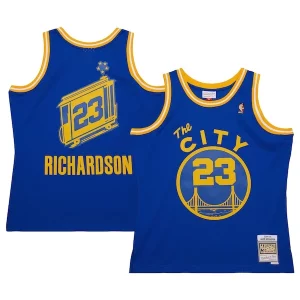 Jason Richardson Golden State Warriors 2004/05 Stylish Hardwood Classics Swingman Jersey Royal Great for Fans