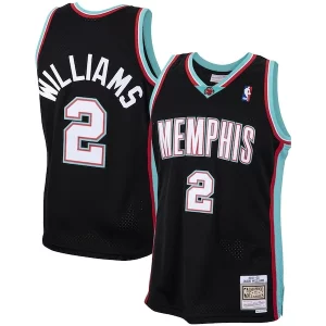 Jason Williams Chic Memphis Grizzlies 2001/02 Hardwood Classics Swingman Jersey Black Ideal for Collectors