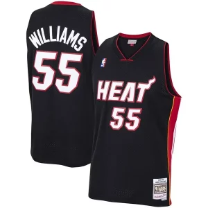 Jason Williams Elegant Miami Heat 2005/06 Hardwood Classics Swingman Jersey Black Ideal for Collectors