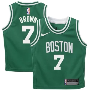 Jaylen Brown Boston Celtics Nike Preschool Swingman Player Jersey Premium Icon Edition Kelly Green for Basketball Enthusiasts