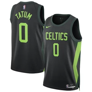 Jayson Premium Tatum Boston Celtics Nike Unisex 2024/25 Swingman Player Jersey City Edition Black Great for Fans