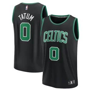 Jayson Tatum Boston Premium Celtics Fast Break Replica Player Jersey Statement Edition Black Ideal for Collectors