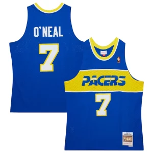 Jermaine O'Neal Indiana Pacers 2004/05 Hardwood Classics Swingman Jersey Royal Unique Perfect for Game Day
