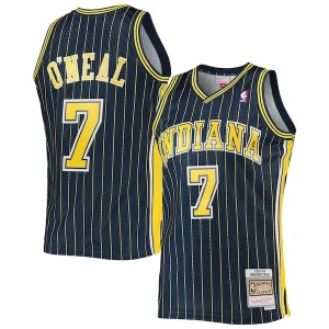 Jermaine O'Neal Indiana Pacers 2003/04 Hardwood Classics Swingman Fabulous Jersey Navy for Basketball Enthusiasts