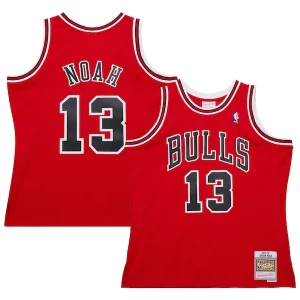 Joakim Premium Noah Chicago Bulls 2013/14 Hardwood Classics Swingman Jersey Red Perfect for Game Day