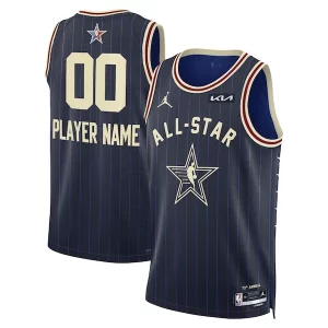 Jordan Brand Unisex 2024 Fabulous NBA All Star Game Swingman Custom Jersey Navy Perfect for Game Day