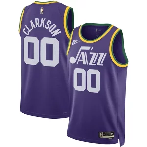Jordan Clarkson Utah Jazz Nike Unisex Swingman Replica Jersey Classic Edition Premium Purple Ideal for Collectors