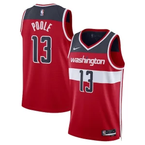 Jordan Poole Washington Chic Wizards Nike Unisex Swingman Jersey Icon Edition Red for Basketball Enthusiasts
