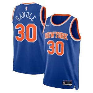 Julius Randle New York Knicks Nike Premium Unisex Swingman Jersey Icon Edition Blue for Basketball Enthusiasts