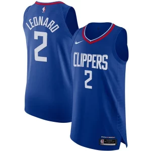 Kawhi Leonard LA Clippers Nike Authentic Jersey Unique Association Edition Royal Great for Fans