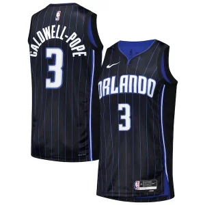 Kentavious Caldwell Pope Orlando Magic Nike Eye - catching Unisex 2024 Offseason Addition Nike Swingman Jersey Black Ideal for Collectors
