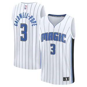 Kentavious Caldwell Pope Orlando Magic Youth Fast Break Replica Player Jersey Association Premium Edition White for Basketball Enthusiasts
