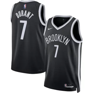 Kevin Durant Brooklyn Nets Nike Unisex Swingman Jersey Fabulous Icon Edition Black/White Ideal for Collectors