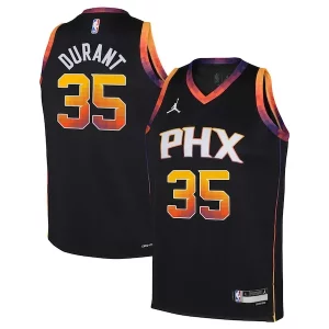 Kevin Durant Phoenix Suns Jordan Brand Youth 2022/23 Swingman Jersey Statement Gorgeous Edition Black Must - Have for Jerseys Lovers