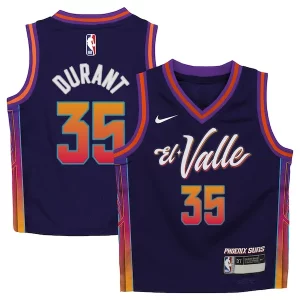 Kevin Durant Phoenix Suns Nike Fabulous Toddler 2023/24 Swingman Replica Jersey City Edition Purple Great for Fans