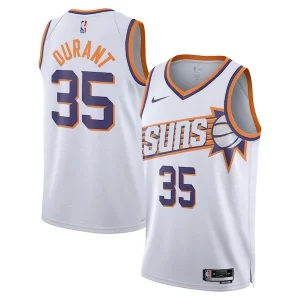 Kevin Durant Phoenix Suns Nike Unisex Swingman Jersey Association Edition Unique White/Purple Perfect for Game Day